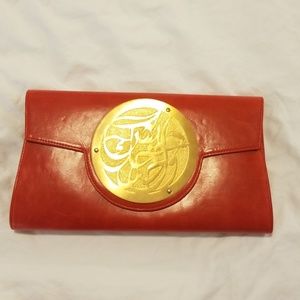 Dareen Hakim Le Icon Clutch NWOT